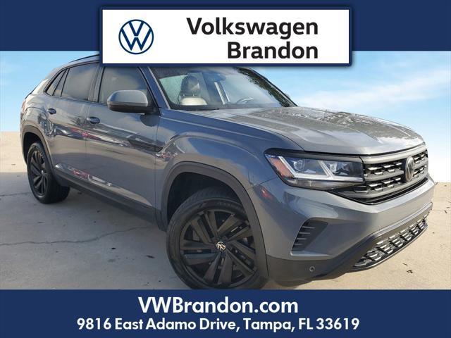 used 2022 Volkswagen Atlas Cross Sport car, priced at $27,397