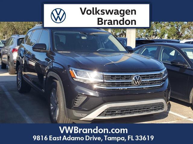 used 2021 Volkswagen Atlas car, priced at $26,997