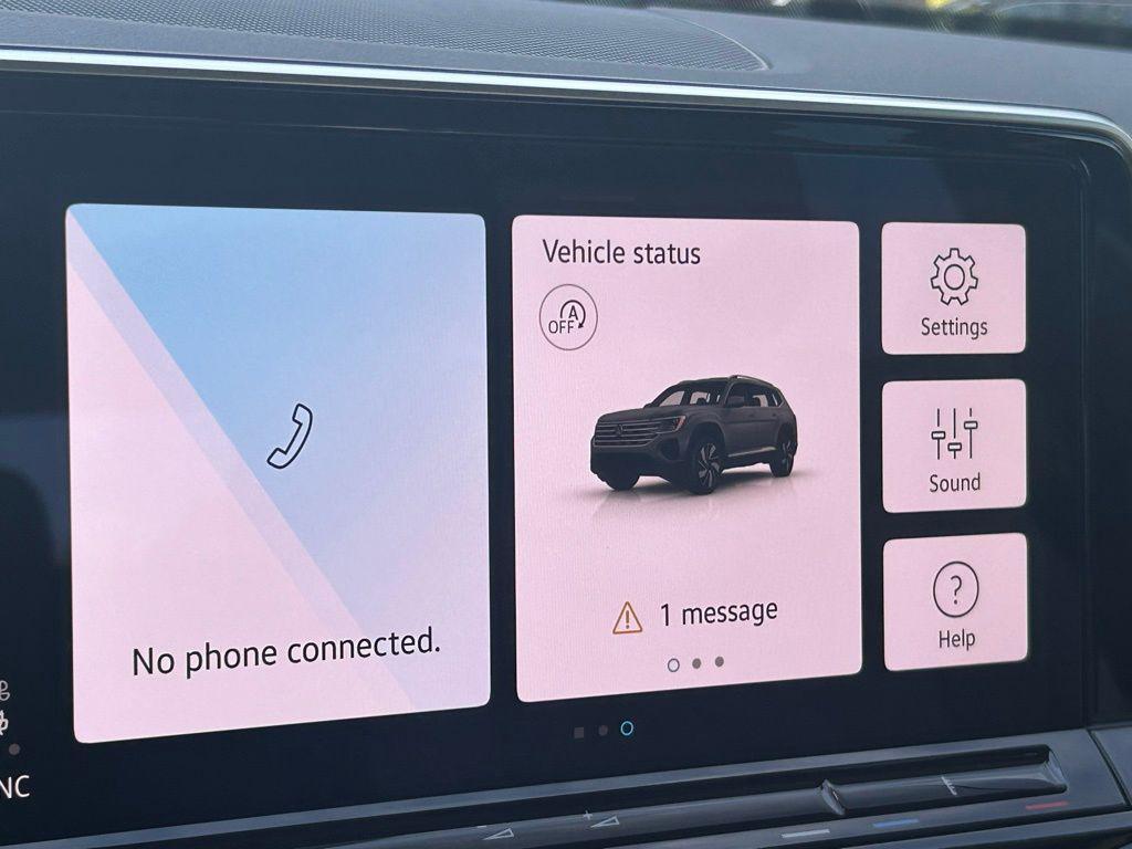 new 2026 Volkswagen Atlas car, priced at $53,135