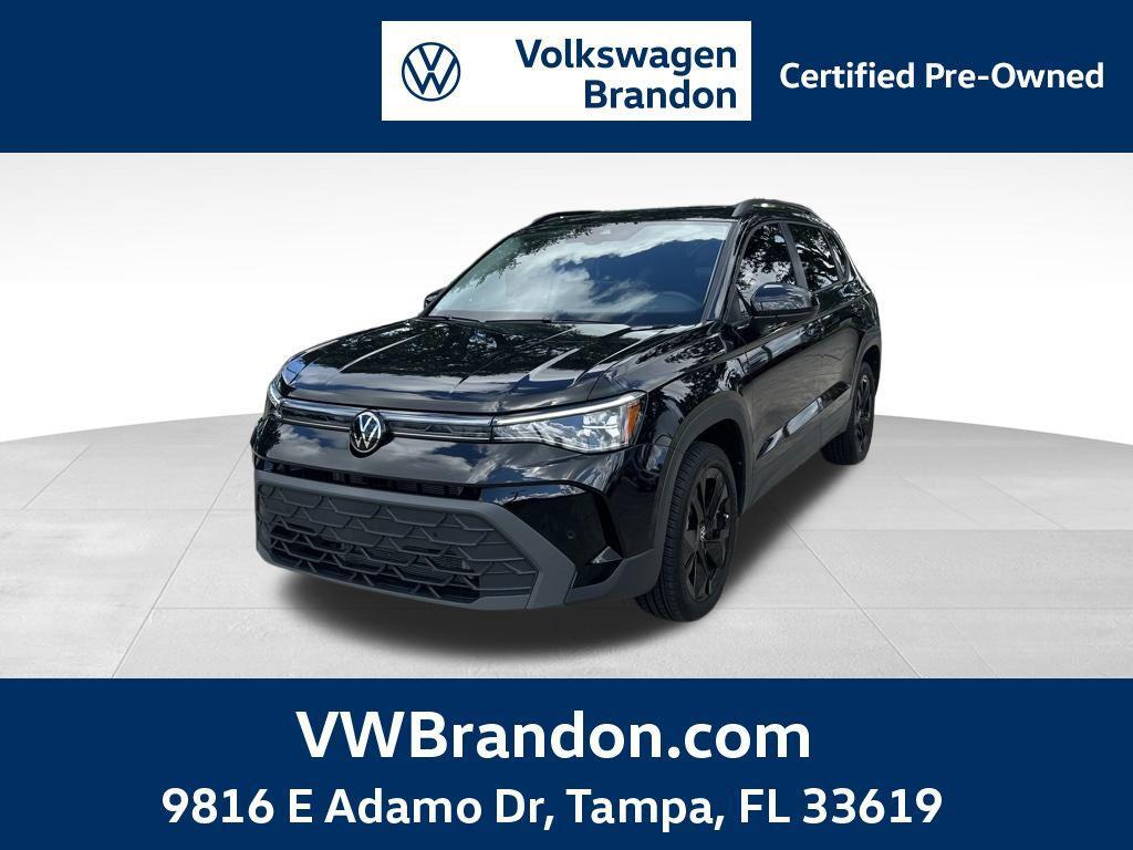 used 2025 Volkswagen Taos car, priced at $26,491