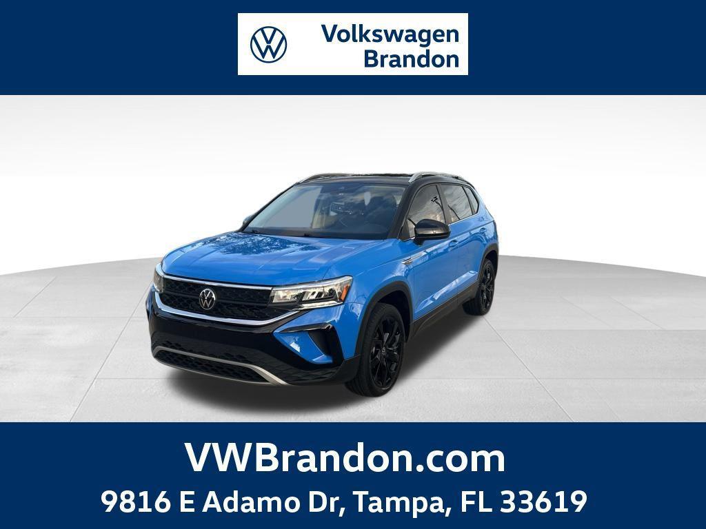 used 2023 Volkswagen Taos car, priced at $18,991