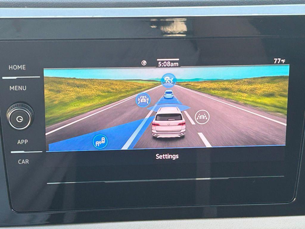 new 2025 Volkswagen Taos car, priced at $25,598