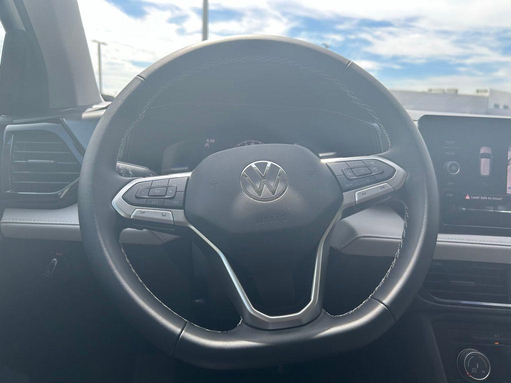 new 2025 Volkswagen Taos car, priced at $26,195