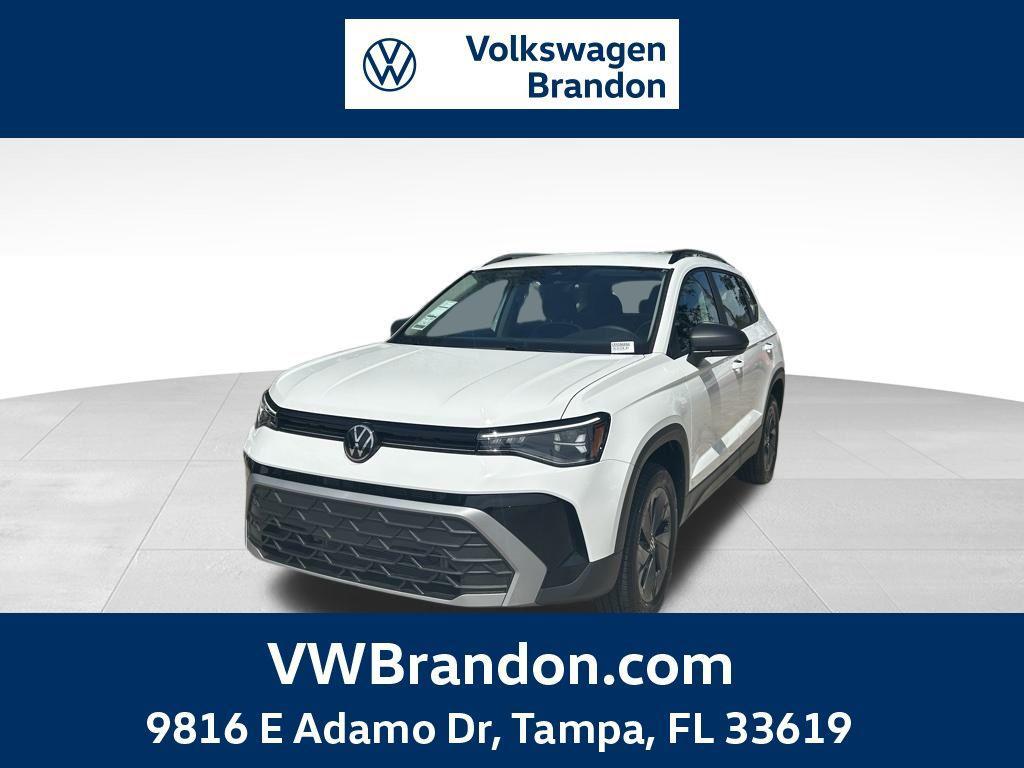 new 2025 Volkswagen Taos car, priced at $26,195
