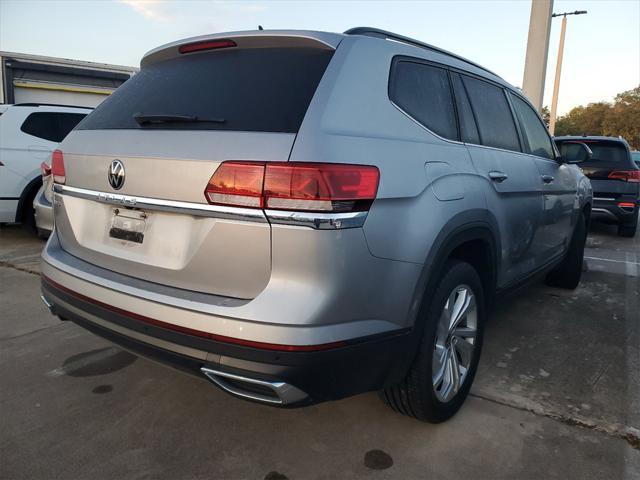 used 2021 Volkswagen Atlas car, priced at $23,998