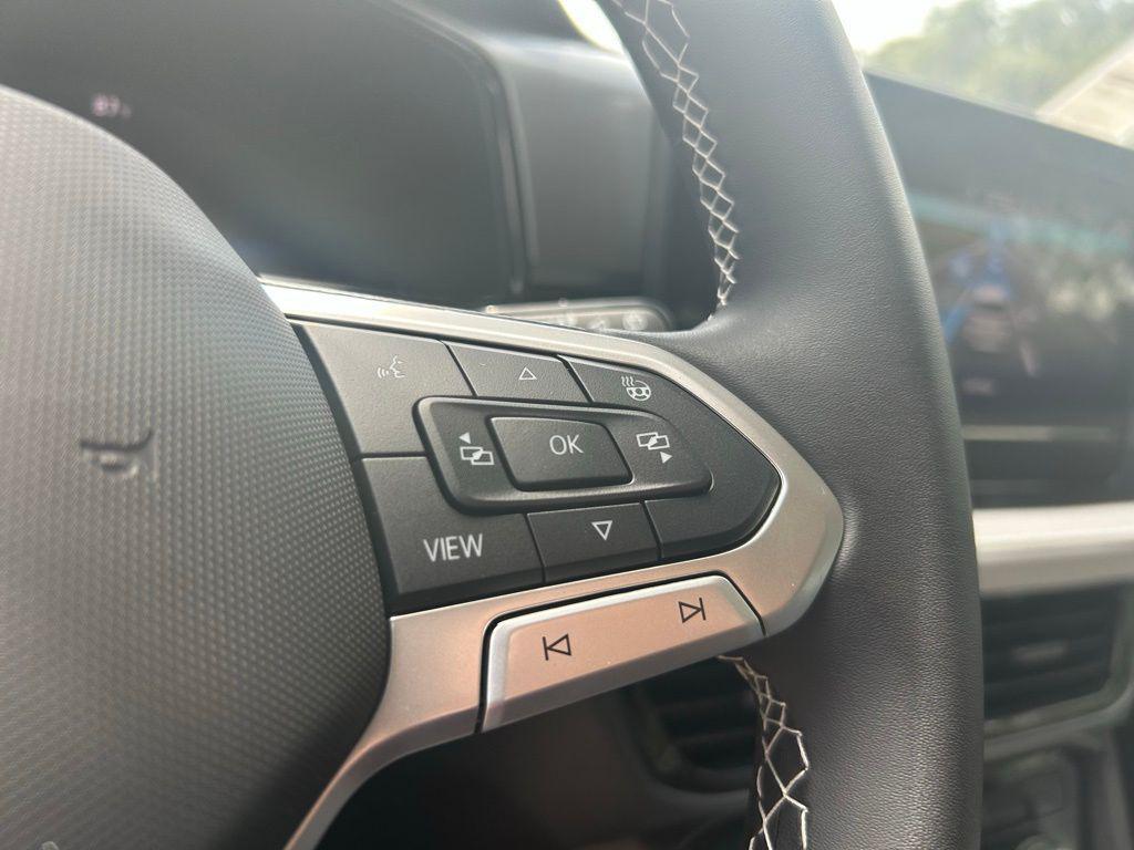 new 2025 Volkswagen Taos car, priced at $26,195