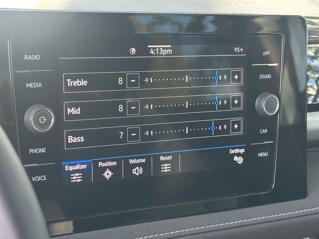 used 2025 Volkswagen Taos car, priced at $26,591