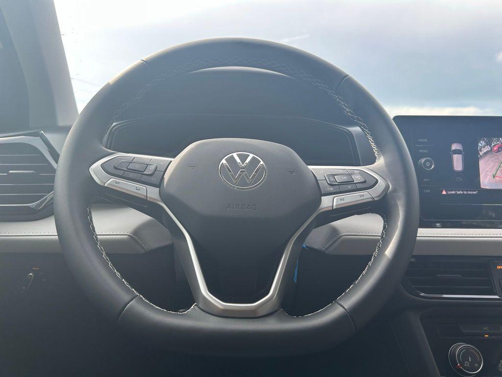 new 2025 Volkswagen Taos car, priced at $26,195