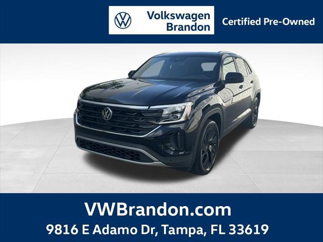 used 2024 Volkswagen Atlas Cross Sport car, priced at $35,385