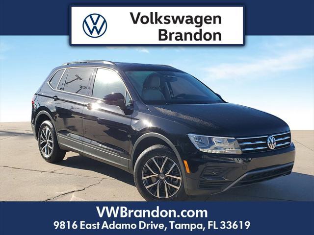 used 2021 Volkswagen Tiguan car, priced at $18,091