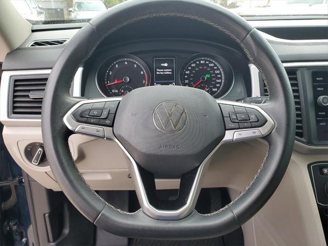 used 2021 Volkswagen Atlas car, priced at $23,191