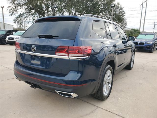 used 2021 Volkswagen Atlas car, priced at $23,191