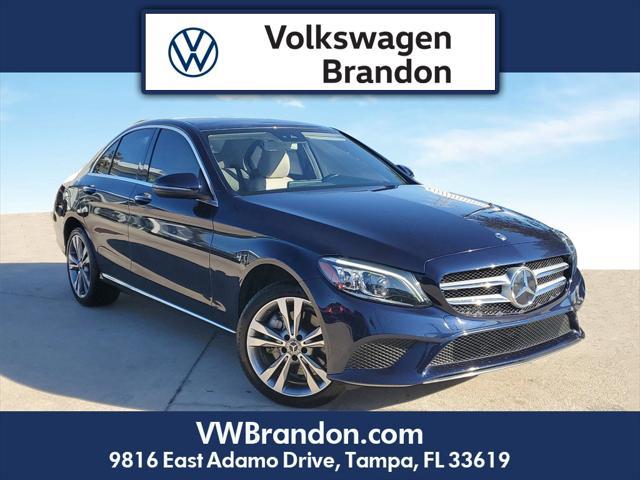 used 2019 Mercedes-Benz C-Class car, priced at $20,491