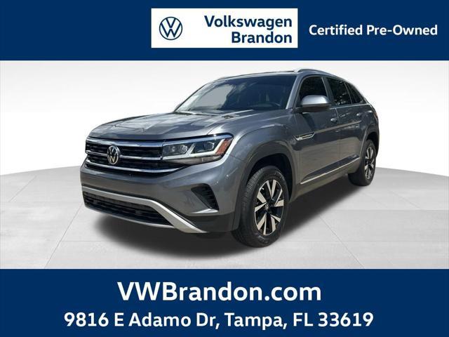 used 2022 Volkswagen Atlas Cross Sport car, priced at $25,485
