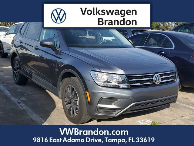 used 2021 Volkswagen Tiguan car, priced at $18,495