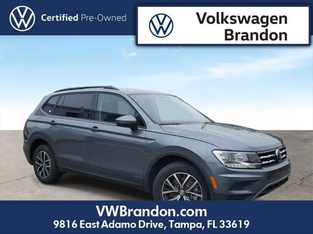 used 2021 Volkswagen Tiguan car, priced at $16,997