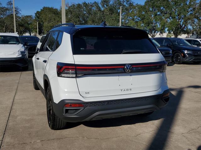 new 2025 Volkswagen Taos car, priced at $29,661