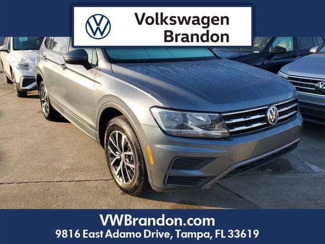 used 2021 Volkswagen Tiguan car, priced at $18,593