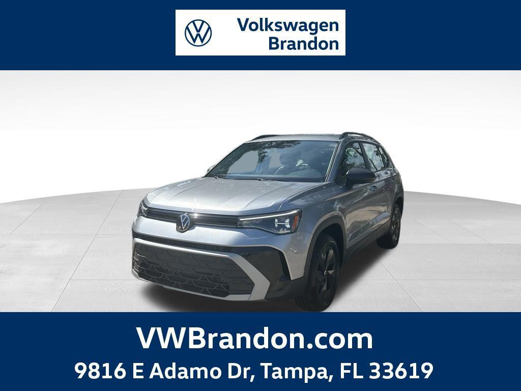 new 2025 Volkswagen Taos car, priced at $26,195