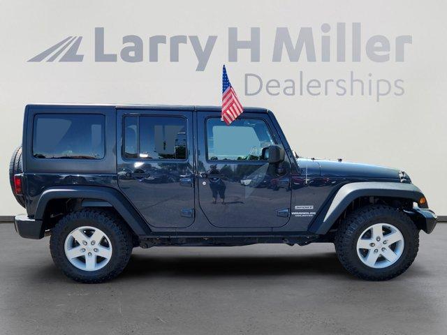 used 2017 Jeep Wrangler Unlimited car, priced at $17,582