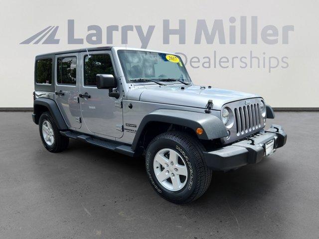 used 2017 Jeep Wrangler Unlimited car, priced at $23,499