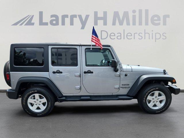 used 2017 Jeep Wrangler Unlimited car, priced at $23,499
