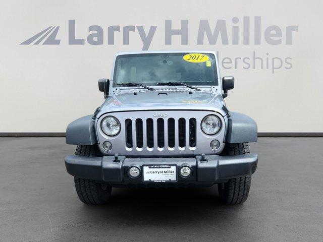 used 2017 Jeep Wrangler Unlimited car, priced at $23,499