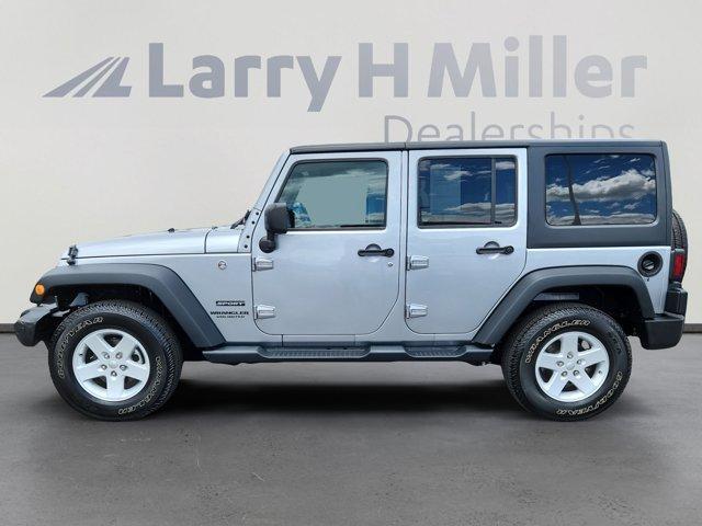 used 2017 Jeep Wrangler Unlimited car, priced at $23,499