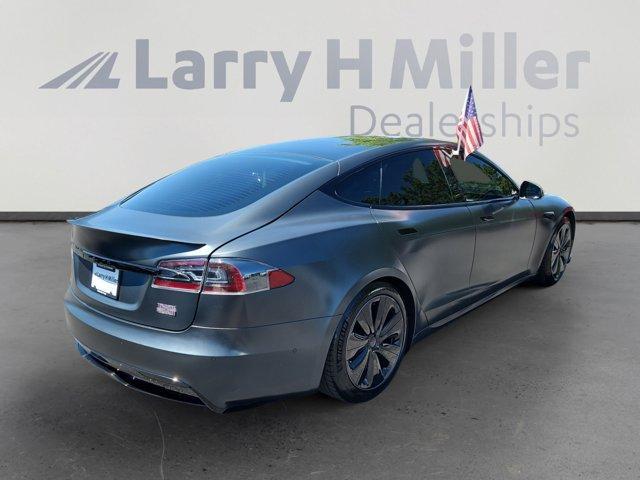 used 2021 Tesla Model S car, priced at $50,697
