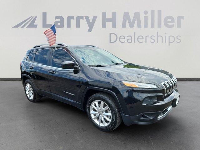 used 2015 Jeep Cherokee car, priced at $17,680