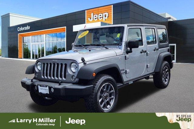 used 2017 Jeep Wrangler Unlimited car, priced at $23,791