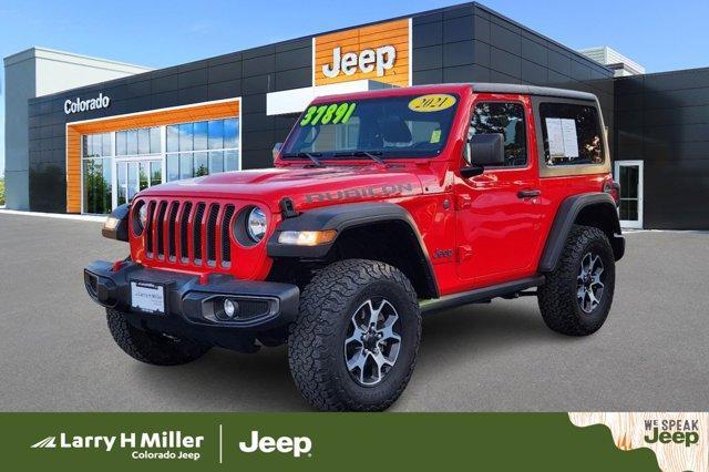 used 2021 Jeep Wrangler car, priced at $34,991