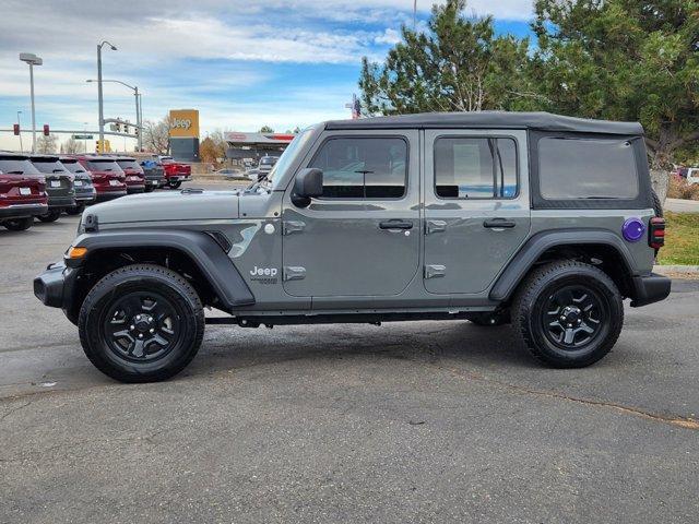 used 2020 Jeep Wrangler Unlimited car, priced at $30,291