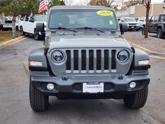 used 2020 Jeep Wrangler Unlimited car, priced at $30,291