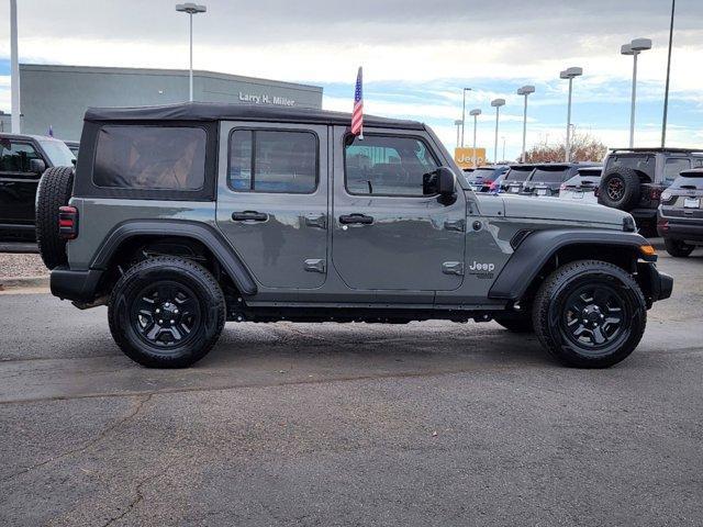 used 2020 Jeep Wrangler Unlimited car, priced at $30,291