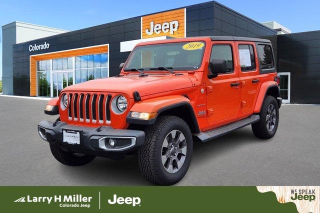 used 2019 Jeep Wrangler Unlimited car, priced at $31,991