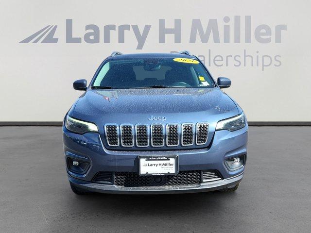 used 2021 Jeep Cherokee car, priced at $21,432