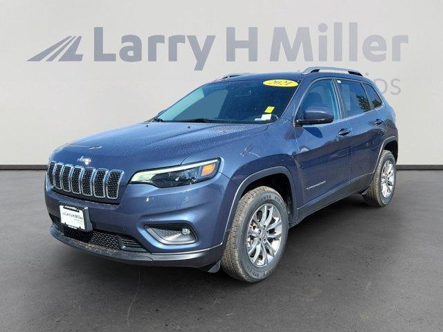 used 2021 Jeep Cherokee car, priced at $21,432