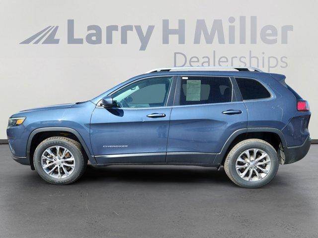 used 2021 Jeep Cherokee car, priced at $21,432