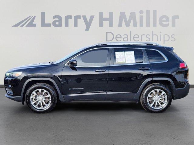 used 2021 Jeep Cherokee car, priced at $19,884