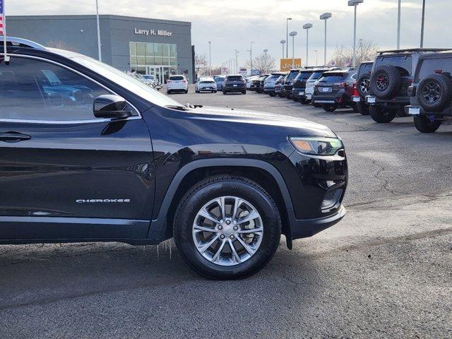 used 2021 Jeep Cherokee car, priced at $21,396