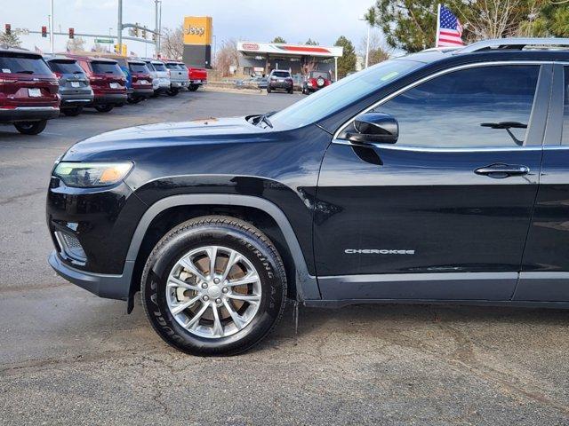 used 2021 Jeep Cherokee car, priced at $21,396