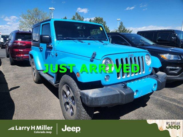 used 2017 Jeep Wrangler car, priced at $25,991