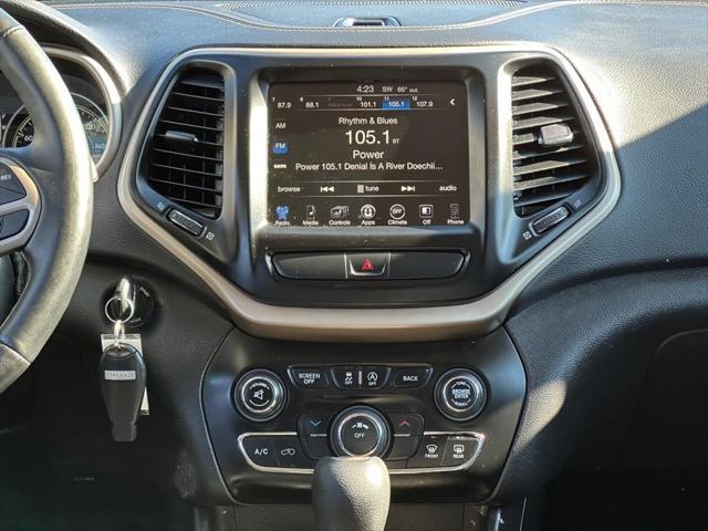 used 2017 Jeep Cherokee car, priced at $15,995