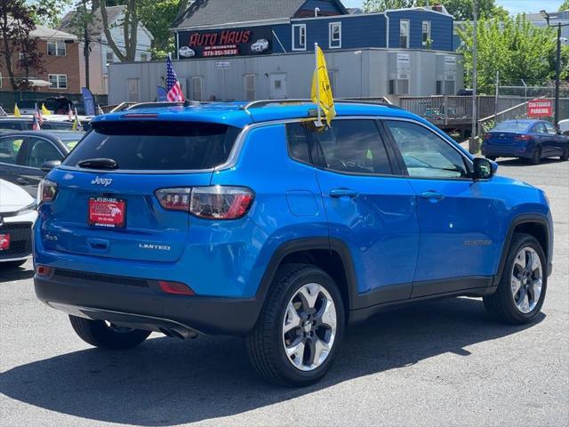 used 2021 Jeep Compass car, priced at $19,595