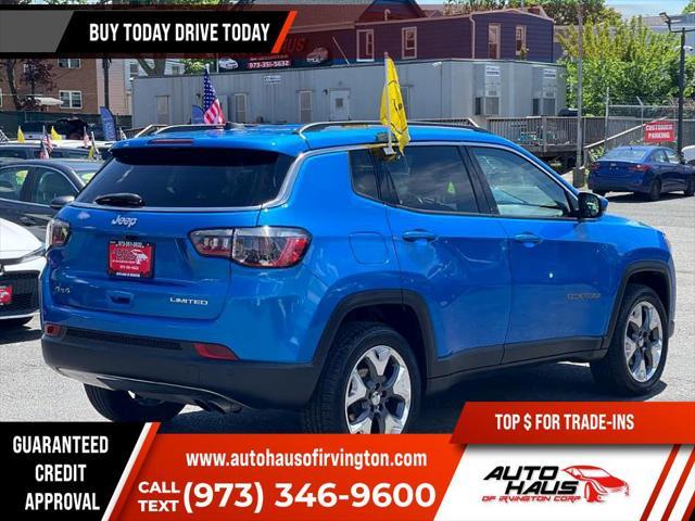 used 2021 Jeep Compass car, priced at $20,595