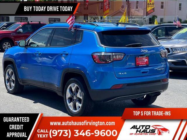 used 2021 Jeep Compass car, priced at $20,595