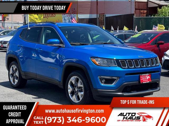 used 2021 Jeep Compass car, priced at $20,595