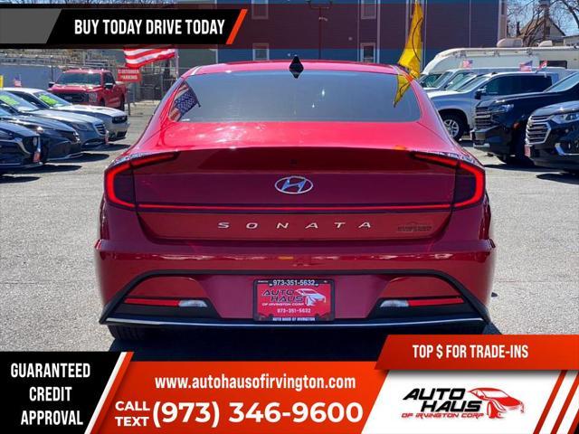 used 2020 Hyundai Sonata car, priced at $19,995