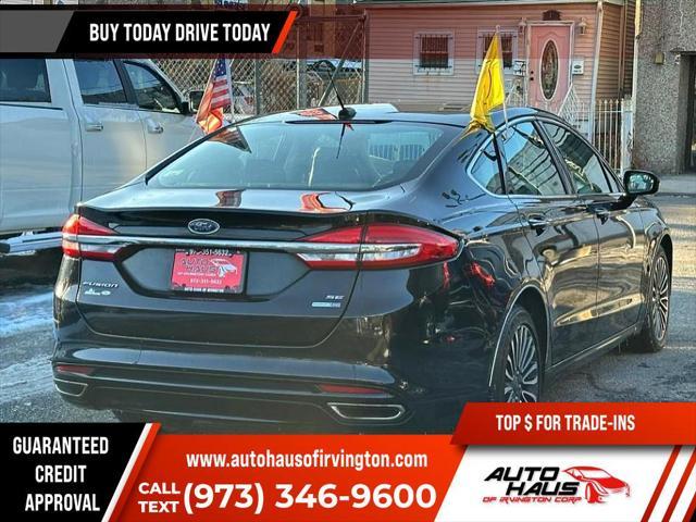 used 2017 Ford Fusion car, priced at $10,995